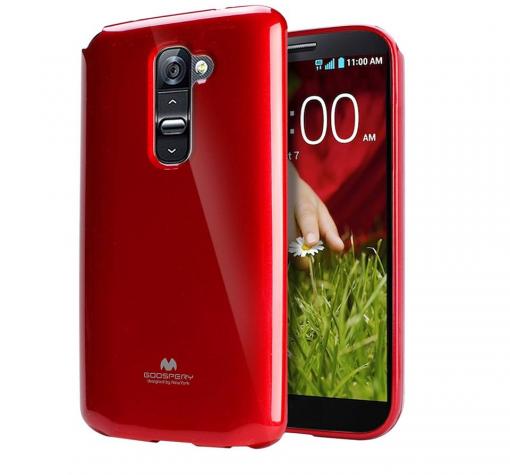 Луксозен силиконов калъф / гръб / TPU Mercury GOOSPERY Jelly Case за Samsung S9 G960 - червен