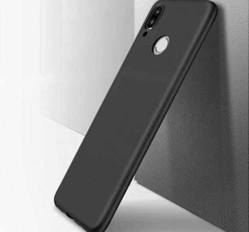 Оригинален силиконов калъф / гръб / TPU X-LEVEL Guardian Series за Huawei P40 lite E - черен / мат