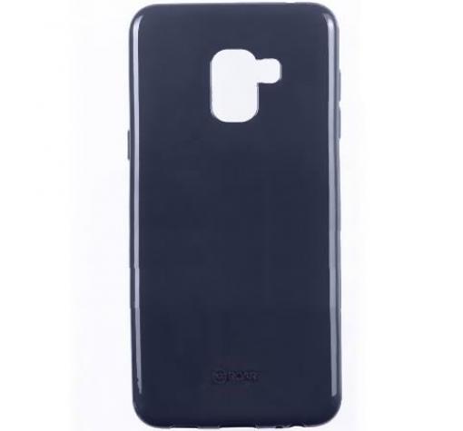 Луксозен силиконов калъф / гръб / TPU Roar LA-LA Glaze Series за Samsung S9 Plus G965 - тъмно син / брокат