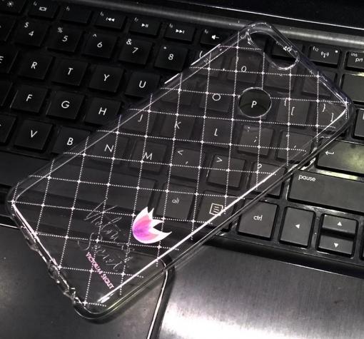 Ултра тънък силиконов калъф / гръб / TPU Ultra Thin за Huawei P Smart - прозрачен / Victoria`s Secret