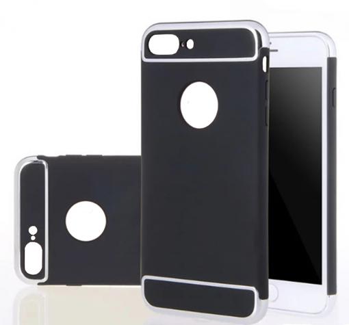 Твърд гръб / капак / за Apple iPhone 7 - черен