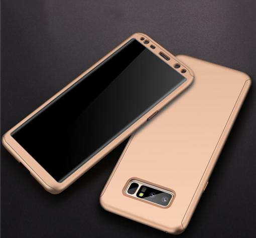 Твърд гръб Magic Skin 360° FULL за Samsung Note 8 N950 - златист