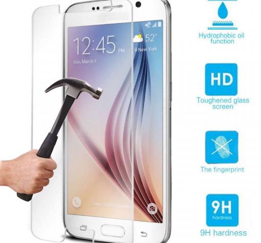 3D full cover Tempered glass screen protector Samsung A5 2017 A520 / Извит стъклен скрийн протектор Samsung A5 2017 A520 - прозрачен