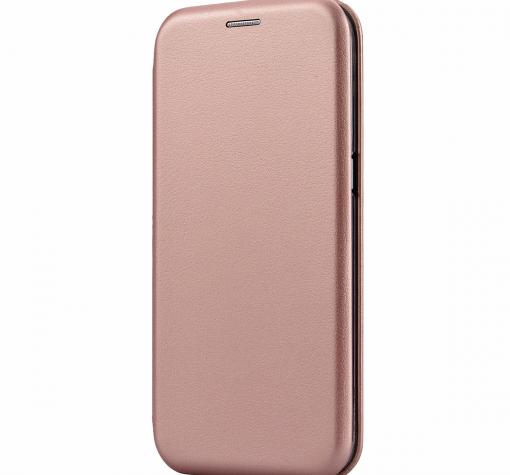 Луксозен кожен калъф Flip тефтер със стойка OPEN за Xiaomi Mi 9 SE - Rose Gold
