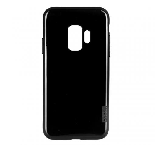 Оригинален силиконов калъф / гръб / TPU X-level за Samsung S9 G960 - черен / гланц