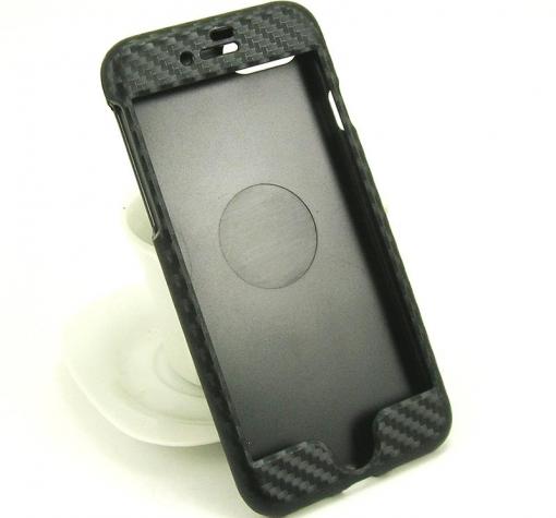 Твърд гръб KUtis за Apple iPhone 7 / iPhone 8 - carbon / лице и гръб