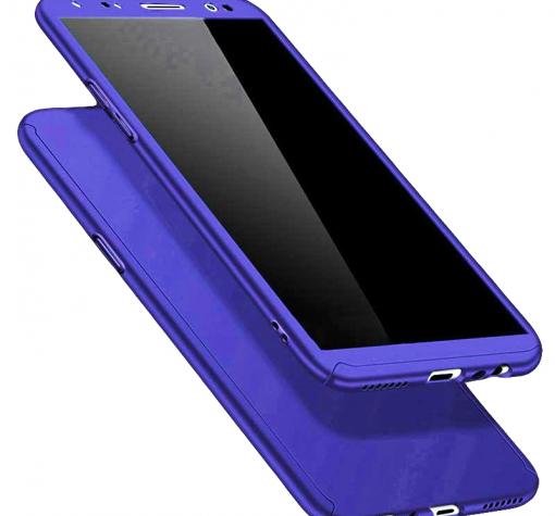 Твърд гръб Magic Skin 360° FULL за Nokia 3 2017 - син