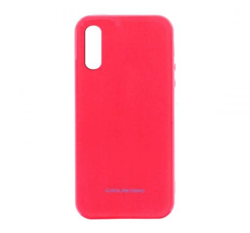 Силиконов калъф / гръб / TPU MOLAN CANO Jelly Case за Huawei P20 - розов / брокат