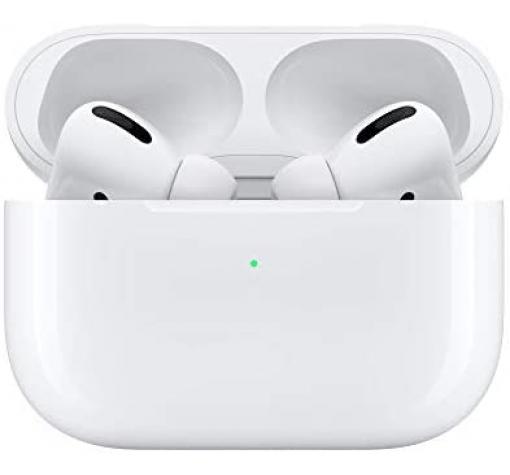 Безжични слушалки Apple AirPods Pro - бели