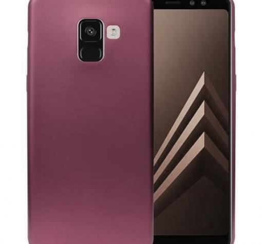 Силиконов калъф / гръб / TPU за Samsung A6 2018 - лилав / мат