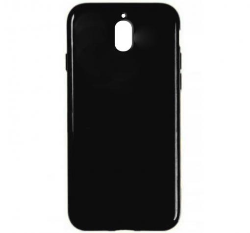 Силиконов калъф / гръб / TPU за Nokia 3.1 2018 - черен / гланц