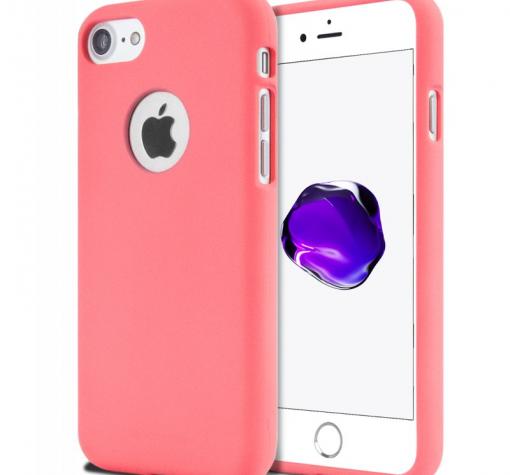 Луксозен силиконов калъф / гръб / TPU Mercury GOOSPERY Soft Jelly Case за Apple iPhone 6 / iPhone 6S - корал