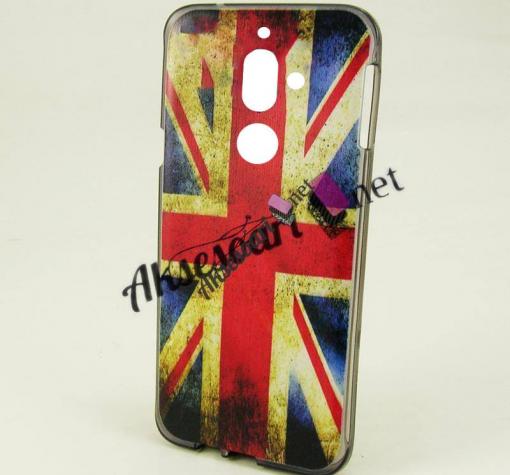 Силиконов калъф / гръб / TPU за Nokia 7 Plus - Retro British Flag