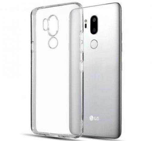 Ултра тънък силиконов калъф / гръб / TPU Ultra Thin за LG G7 - прозрачен