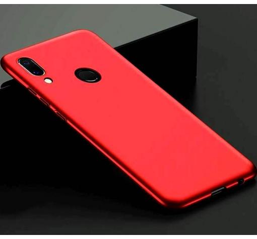 Силиконов калъф / гръб / TPU за Apple iPhone XR - червен / мат