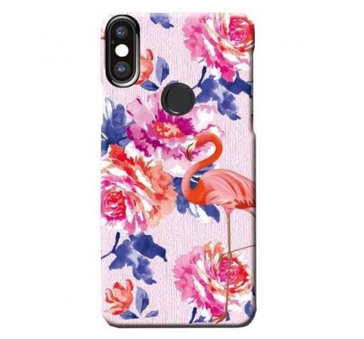 Силиконов калъф / гръб / TPU LUXO за Huawei P30 Lite - цветя / розово фламинго