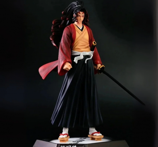 Високо детайлнa фигурa Demon Slayer Аниме Yoriichi Tsugikuni 30 см