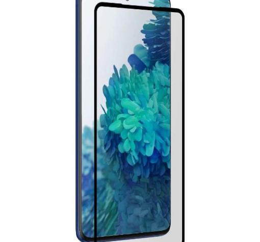 3D full cover Tempered glass Full Glue screen protector Huawei P Smart 2021 / Извит стъклен скрийн протектор с лепило от вътрешната страна за Huawei P Smart 2021 - черен