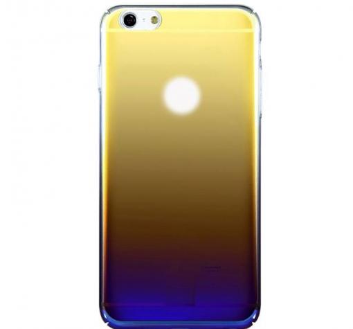 Силиконов калъф / гръб / TPU за Huawei Y7 2018 / Y7 2018 Prime - преливащ / златисто и сиво