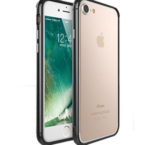Луксозен бъмпер TOTU Design / TPU PC Bumper Case за Apple iPhone 7 / iPhone 8 - черен