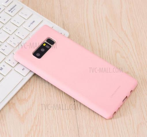 Силиконов калъф / гръб / TPU MOLAN CANO Jelly Case за Samsung Note 9 - розов / мат