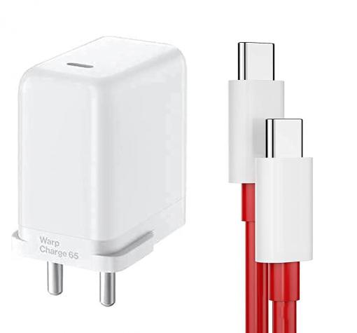 Оригинално бързо зарядно устройство за OnePlus Warp 65W / Super Fast Charger USB-C - бяло