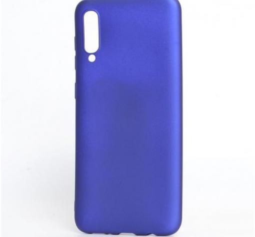 Силиконов калъф / гръб / TPU за Xiaomi Redmi Mi A3 - син / мат