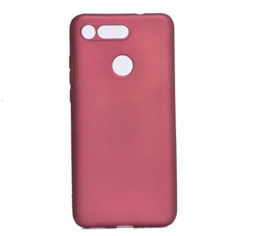 Силиконов калъф / гръб / TPU за Huawei Honor View 20 - бордо / мат