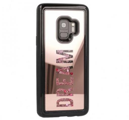 Луксозен огледален твърд гръб Vennus Dream за Samsung S7 G930 - Rose Gold / брокат