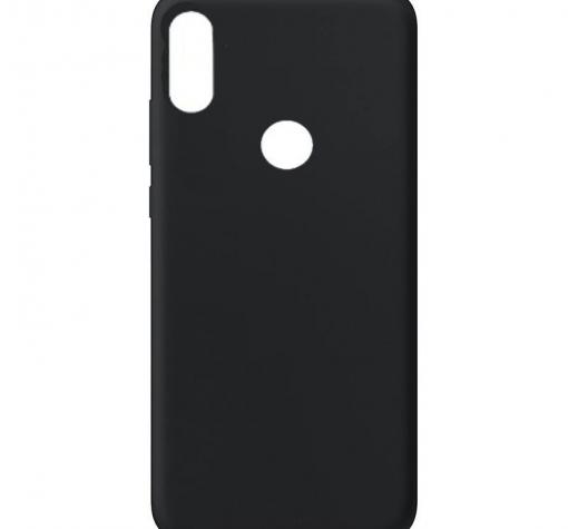 Луксозен гръб Silicone Case за Xiaomi Mi 8 - черен