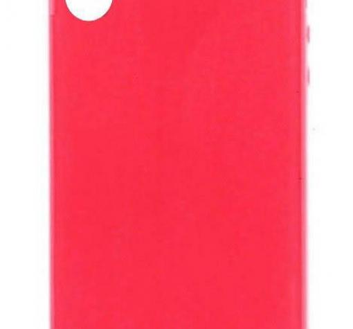 Силиконов калъф / гръб / TPU MOLAN CANO Jelly Case за Apple iPhone X / iPhone XS - розов / брокат