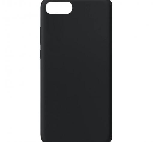 Луксозен гръб Silicone Case за Apple iPhone 7 Plus / iPhone 8 Plus - черен