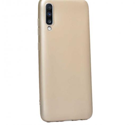 Силиконов калъф / гръб / TPU за Xiaomi Redmi 7A - златист / мат