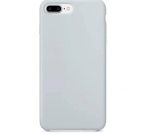 Луксозен гръб Silicone Case за Apple iPhone 7 Plus / iPhone 8 Plus - бял