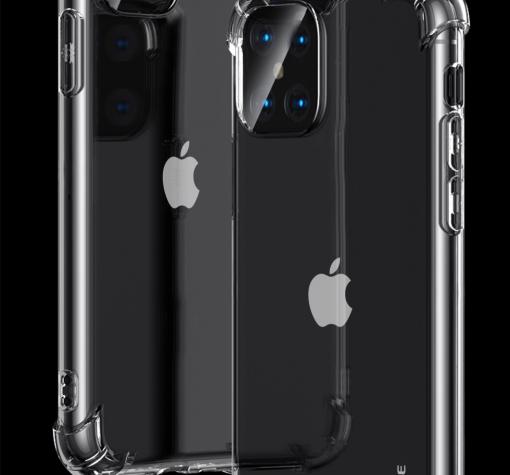 Луксозен силиконов калъф / гръб / TPU G-CASE Icy Series за Apple iPhone 12 /12 Pro 6.1'' - прозрачен