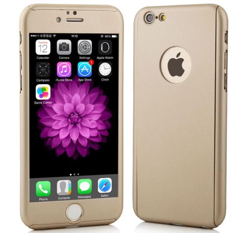 Силиконов гръб Magic Skin 360° FULL за Apple iPhone 7 - черен