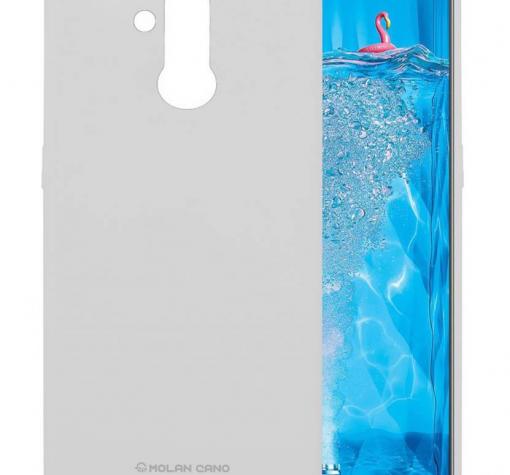 Силиконов калъф / гръб / TPU MOLAN CANO Jelly Case за Huawei Mate 20 Lite - сив / мат