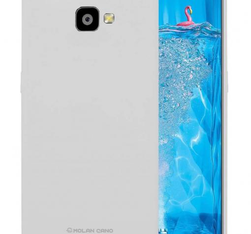 Силиконов калъф / гръб / TPU MOLAN CANO Jelly Case за Samsung J4 Plus 2018 - сив / мат