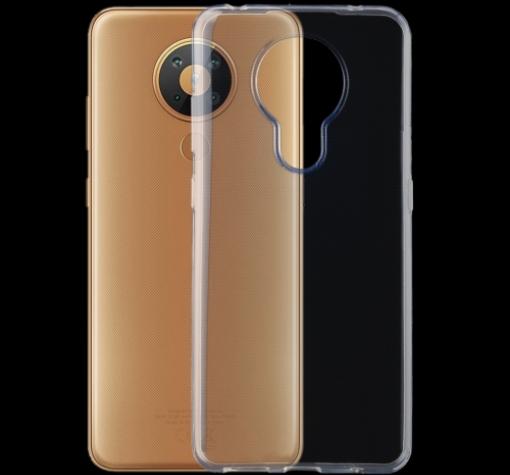 Ултра тънък силиконов калъф / гръб / TPU Ultra Thin за Nokia 5.3 – прозрачен