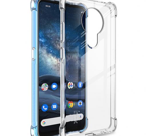 Удароустойчив силиконов калъф / гръб / TPU за Nokia 5.3 - прозрачен