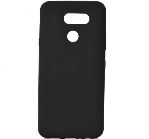 Силиконов калъф / гръб / TPU за LG K50S - черен / мат