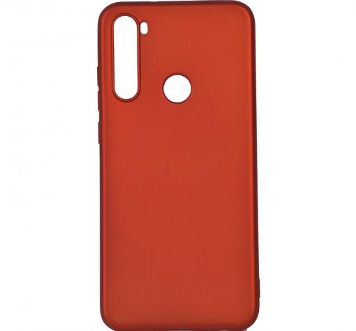 Силиконов калъф / гръб / TPU за Xiaomi Redmi Note 8 - червен / мат