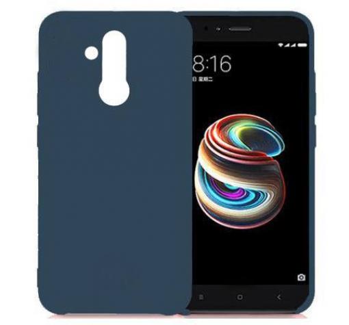 Луксозен гръб за Huawei Mate 20 Lite - тъмно син
