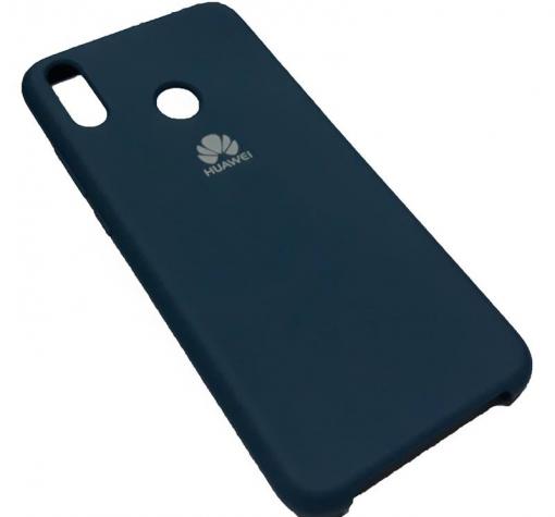 Оригинален гръб Silicone Cover за Huawei Honor 8X - тъмно син