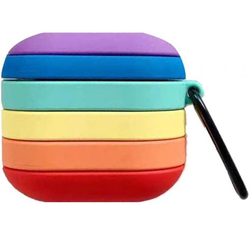 Силиконов калъф за AirPods Pro - Rainbow