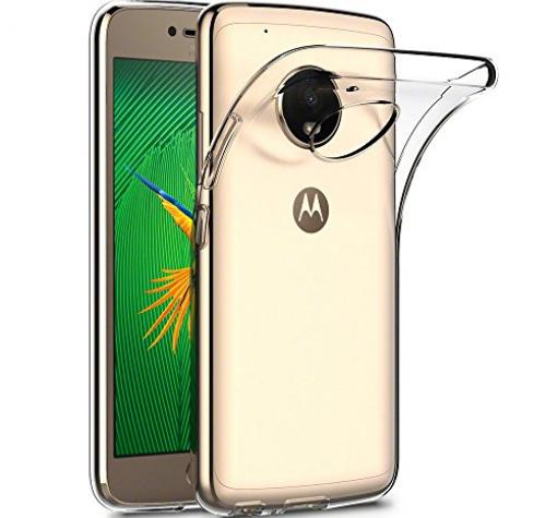 Ултра тънък силиконов калъф / гръб / TPU Ultra Thin за Moto G5S+ / Moto G5S Plus - прозрачен
