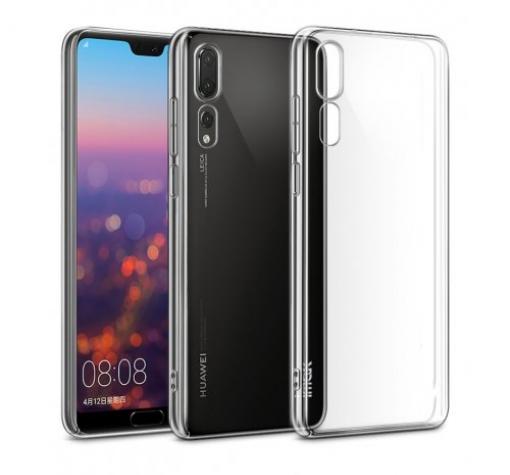 Луксозен твърд гръб за Huawei P20 - прозрачен