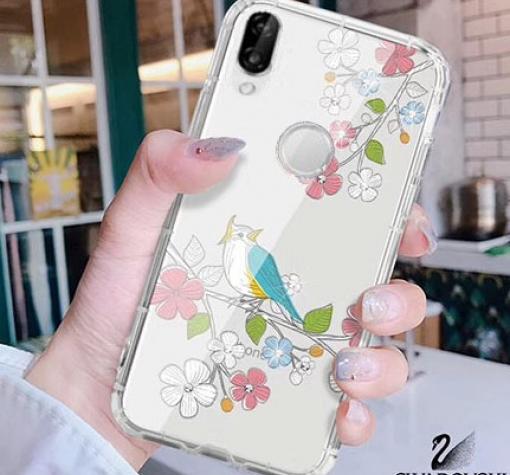 Силиконов калъф / гръб / TPU за Xiaomi RedMi 6 Pro / Xiaomi Mi A2 Lite - прозрачен / птички / 1