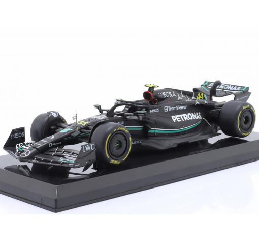 Метална кола Mercedes-AMG F1 W14 E Performance Lewis Hamilton Formula 1 2023 - Edicola 1:24