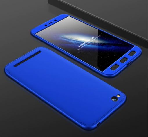 Твърд гръб Magic Skin 360° FULL за Xiaomi Redmi 5A - син